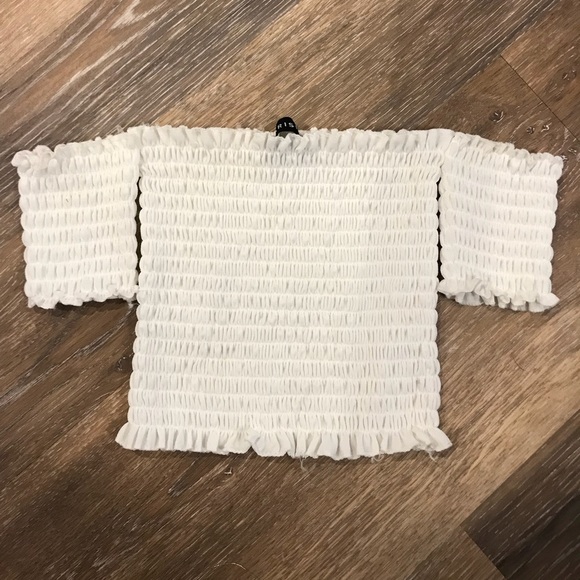 parisian Tops - Off The Shoulder Synched Tube Top